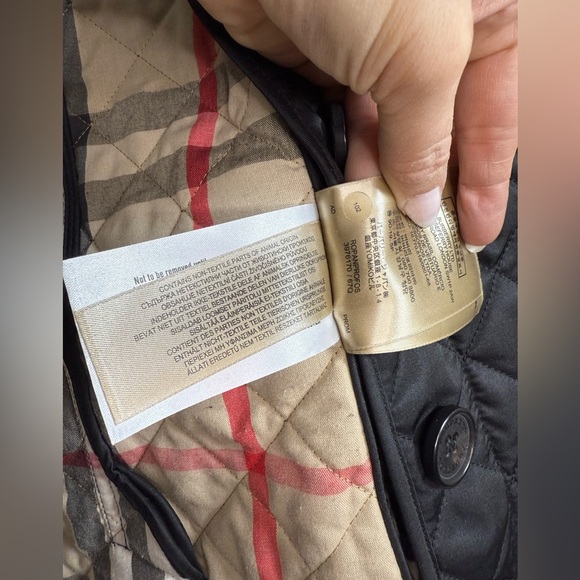 BURBERRY BLACK LADIES BUTTONUP JACKET - Picture 15 of 17